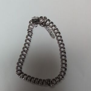 Elegant Silver Chain Bracelet